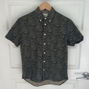 Billy Reid Men’s Short Sleeve Button Down Shirt